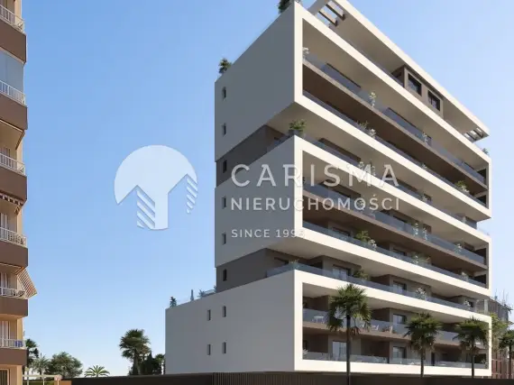 (2) Nowe apartamenty w Guardamar del Segura na Costa Blanca z tarasami, blisko plaży i terenów naturalny