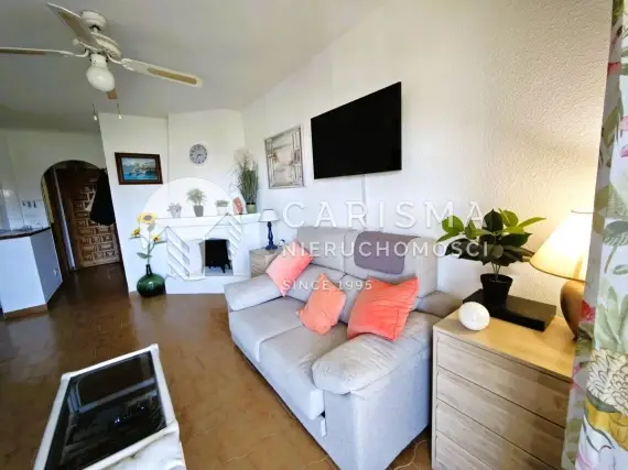 (33) Penthouse z dachowym tarasem  oraz widokiem na pole glfowe w Villamartin