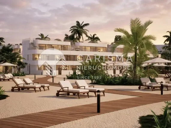 (2) Apartamenty inwestycyjne w Vera Playa, Almería – baseny, prywatna plaża i widok na morze