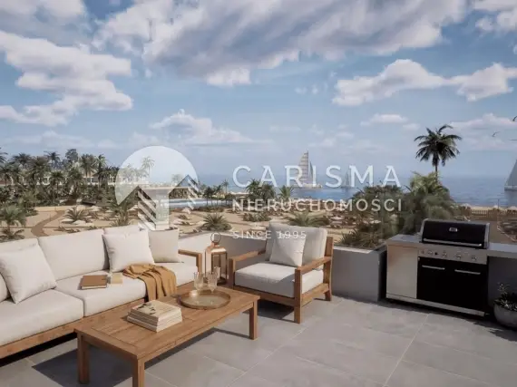 (3) Apartamenty inwestycyjne w Vera Playa, Almería – baseny, prywatna plaża i widok na morze