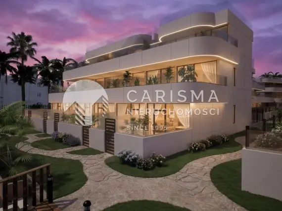(8) Apartamenty inwestycyjne w Vera Playa, Almería – baseny, prywatna plaża i widok na morze
