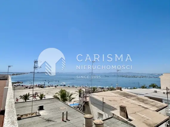 (3) Apartament w doskonałym stanie i lokalizacji, tylko 100 m od plaży w San Pedro del Pinatar