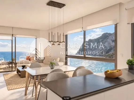 (2) Luksusowy penthouse w budowie, w pierwszej linii brzegowej, w Calpe