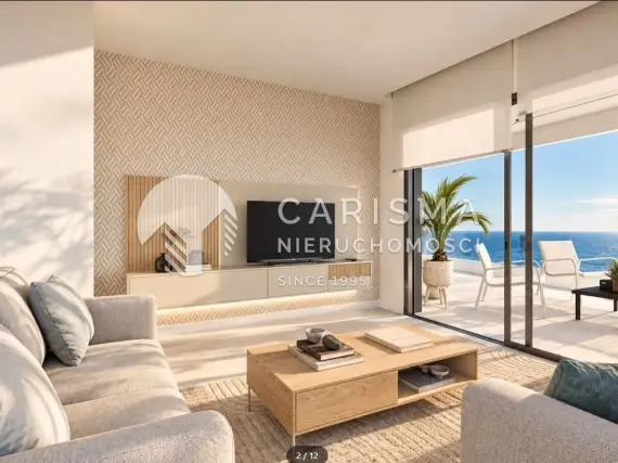 (3) Luksusowy penthouse w budowie, w pierwszej linii brzegowej, w Calpe