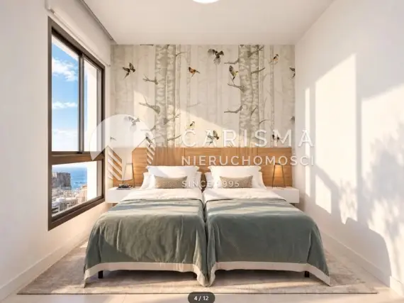 (5) Luksusowy penthouse w budowie, w pierwszej linii brzegowej, w Calpe