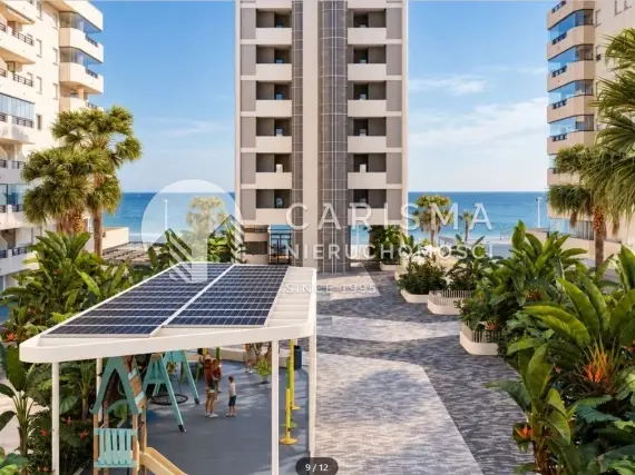 (10) Luksusowy penthouse w budowie, w pierwszej linii brzegowej, w Calpe