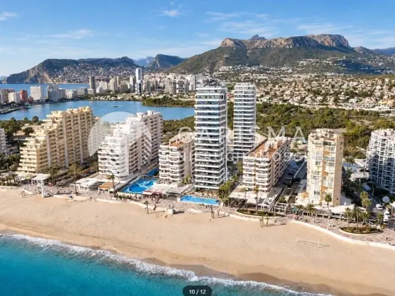 (11) Luksusowy penthouse w budowie, w pierwszej linii brzegowej, w Calpe