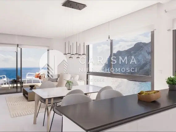 (15) Luksusowy penthouse w budowie, w pierwszej linii brzegowej, w Calpe