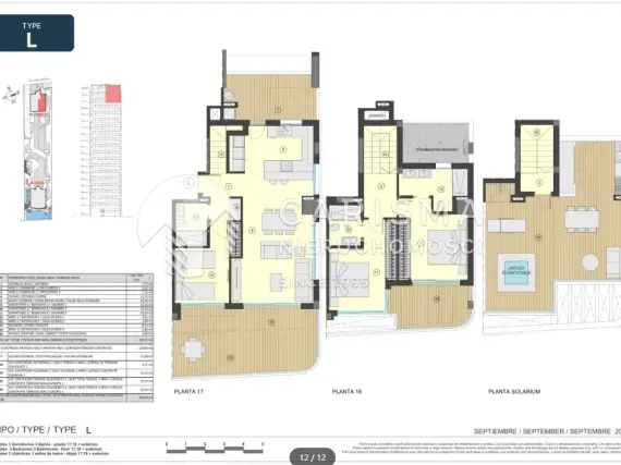 (16) Luksusowy penthouse w budowie, w pierwszej linii brzegowej, w Calpe