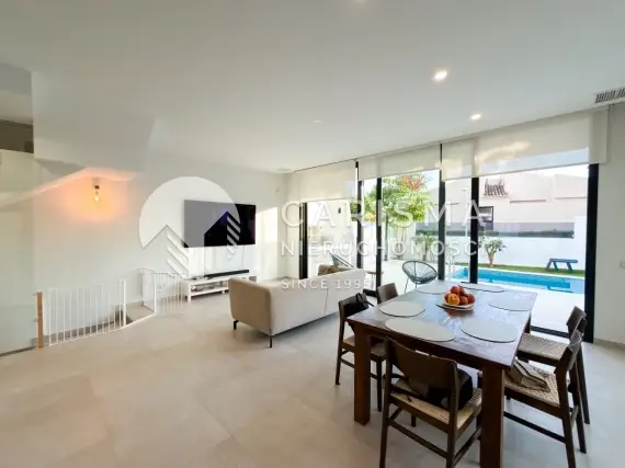 (31) Luksusowy bungalow z prywatnym basenem, blisko głównych plaż Calpe